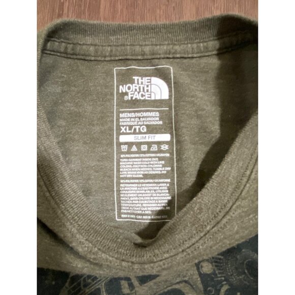 The North Face Men's T Shirt Sz XL Slim Fit Never Stop Exploring Casual Outdoor - Picture 6 of 9